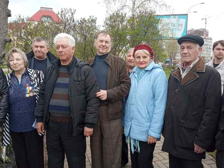 Акція покладання квітів до пам'ятника Героям Чорнобиля, 26 квітня 2022 року - рис 6